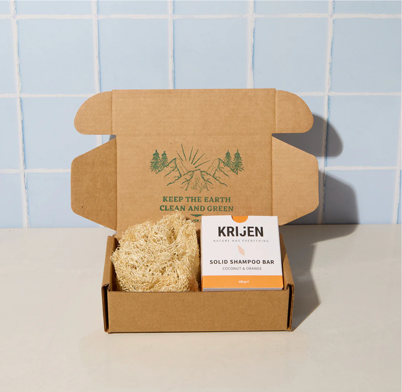 Kokosnoot & Sinaasappel Shampoo Bar 100 Gr