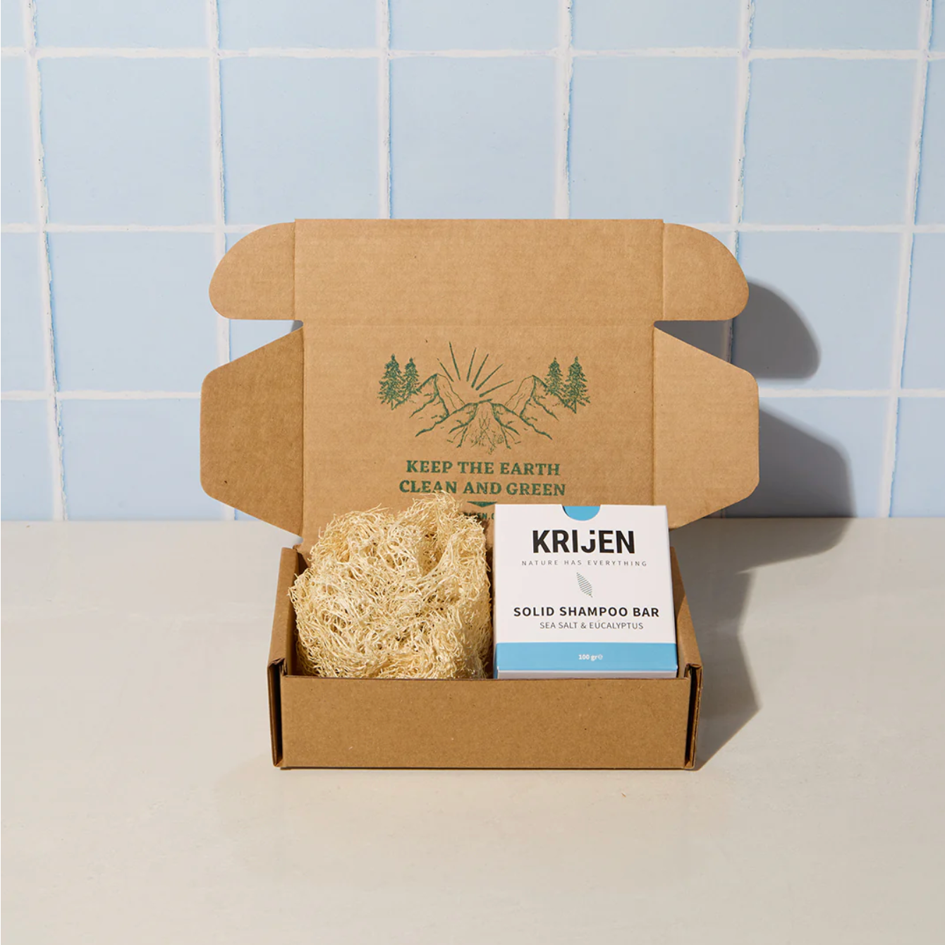 Zeezout & Eucalyptus Shampoo Bar 100 Gr