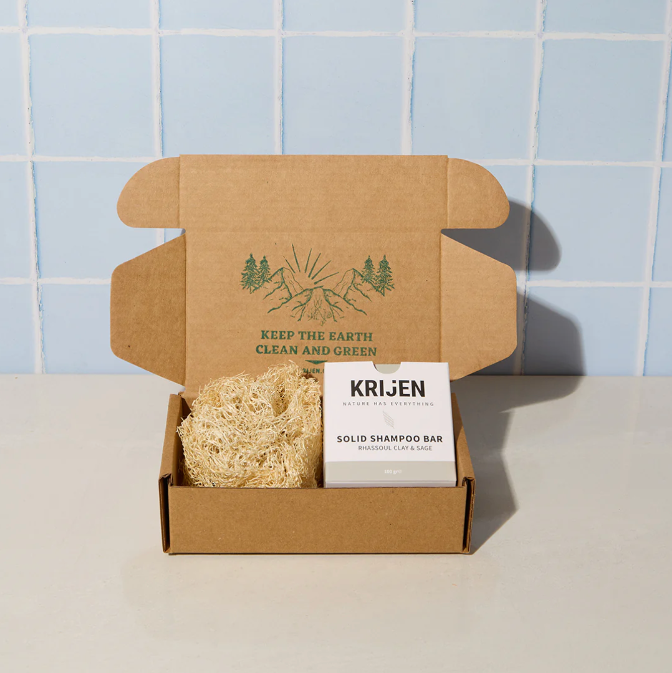 Rhassoul & Sage Shampoo Bar 100 Gr
