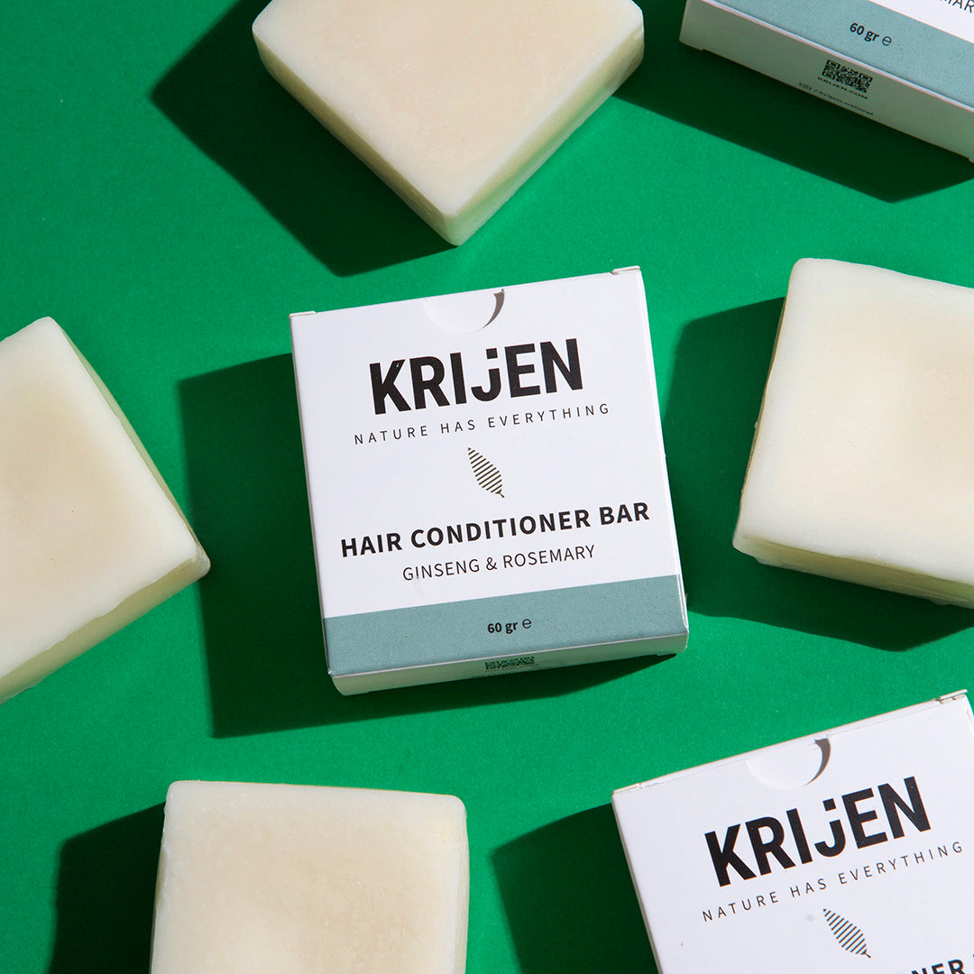 Fester Haar-Conditioner mit Ginseng und Rosmarin, 60 Gr.