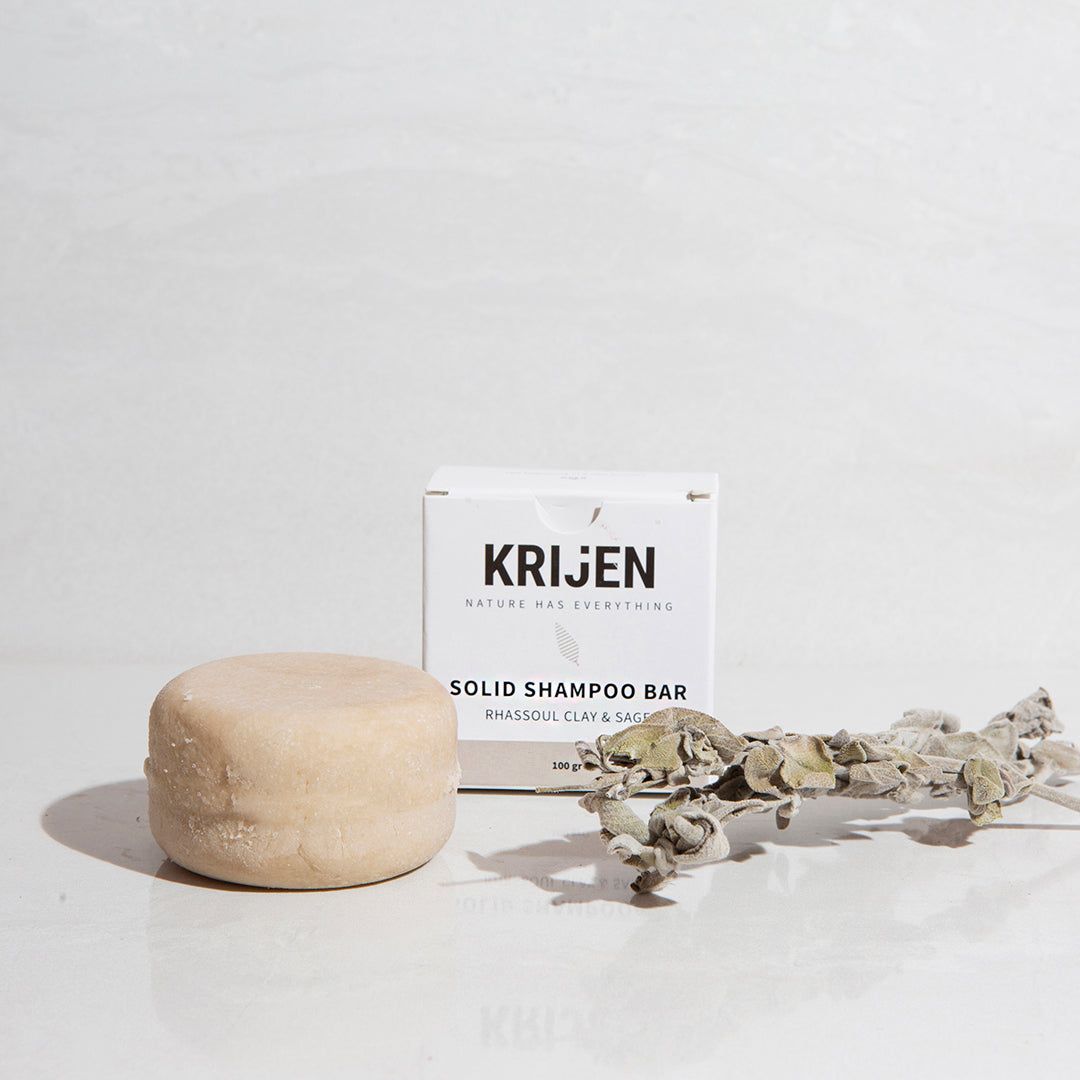 Rhassoul & Sage Shampoo Bar 100 Gr