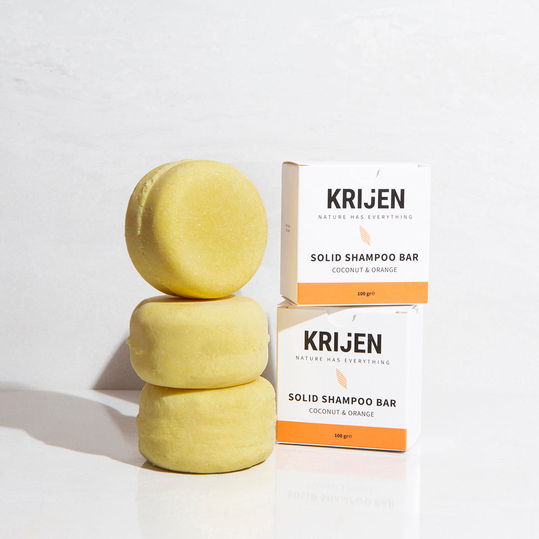 Kokosnoot & Sinaasappel Shampoo Bar 100 Gr