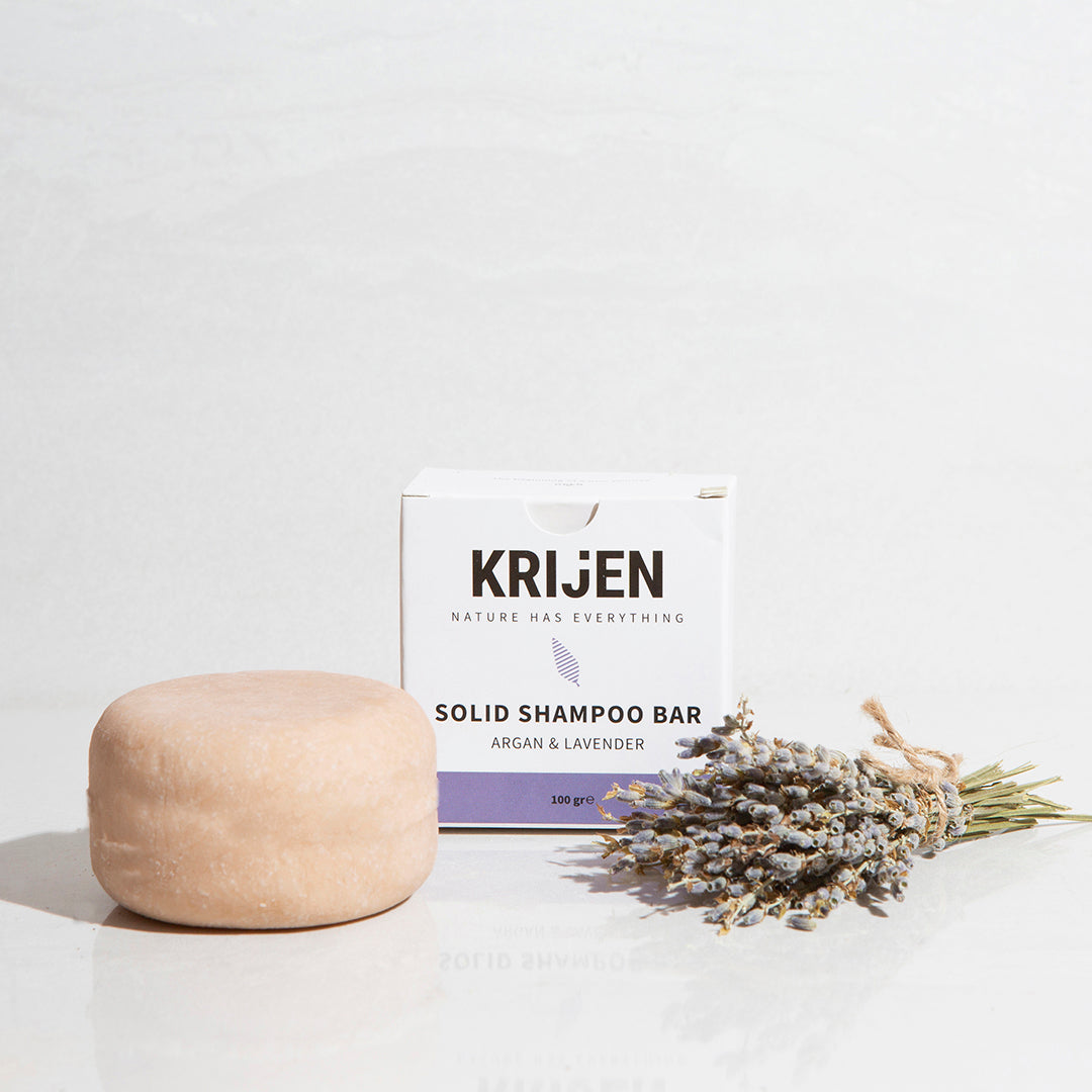 Argan & Lavendel Shampoo Bar 100 Gr