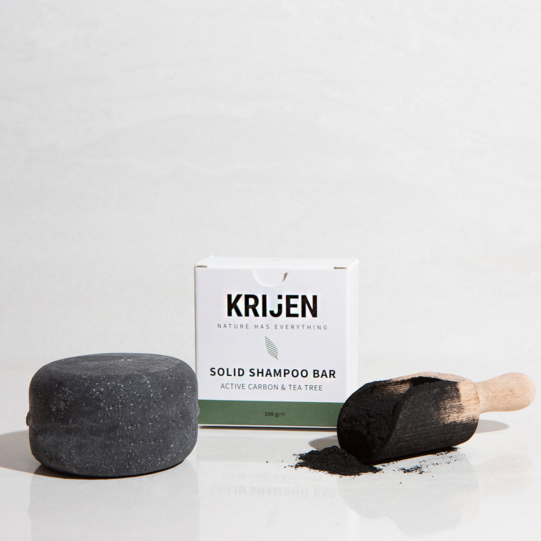Actieve Kool & Tea Tree Shampoo Bar 100 Gr