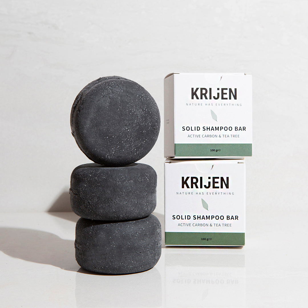 Actieve Kool & Tea Tree Shampoo Bar 100 Gr