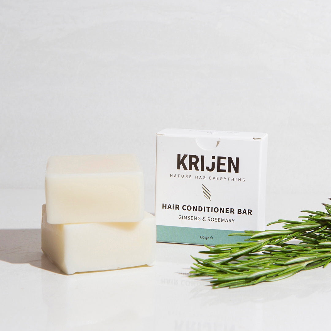Fester Haar-Conditioner mit Ginseng und Rosmarin, 60 Gr.