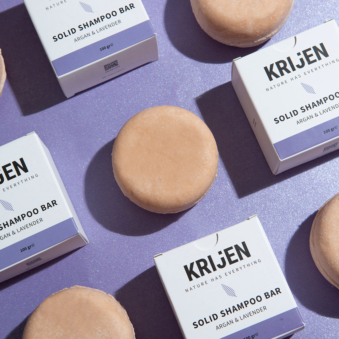 Argan & Lavendel Shampoo Bar 100 Gr
