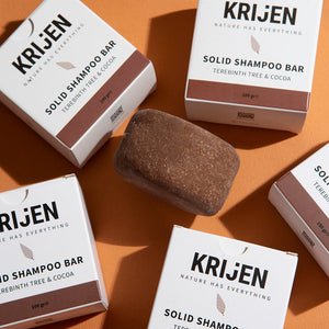 Terebinth Tree & Cocoa Solid Shampoo Bar 100 Gr