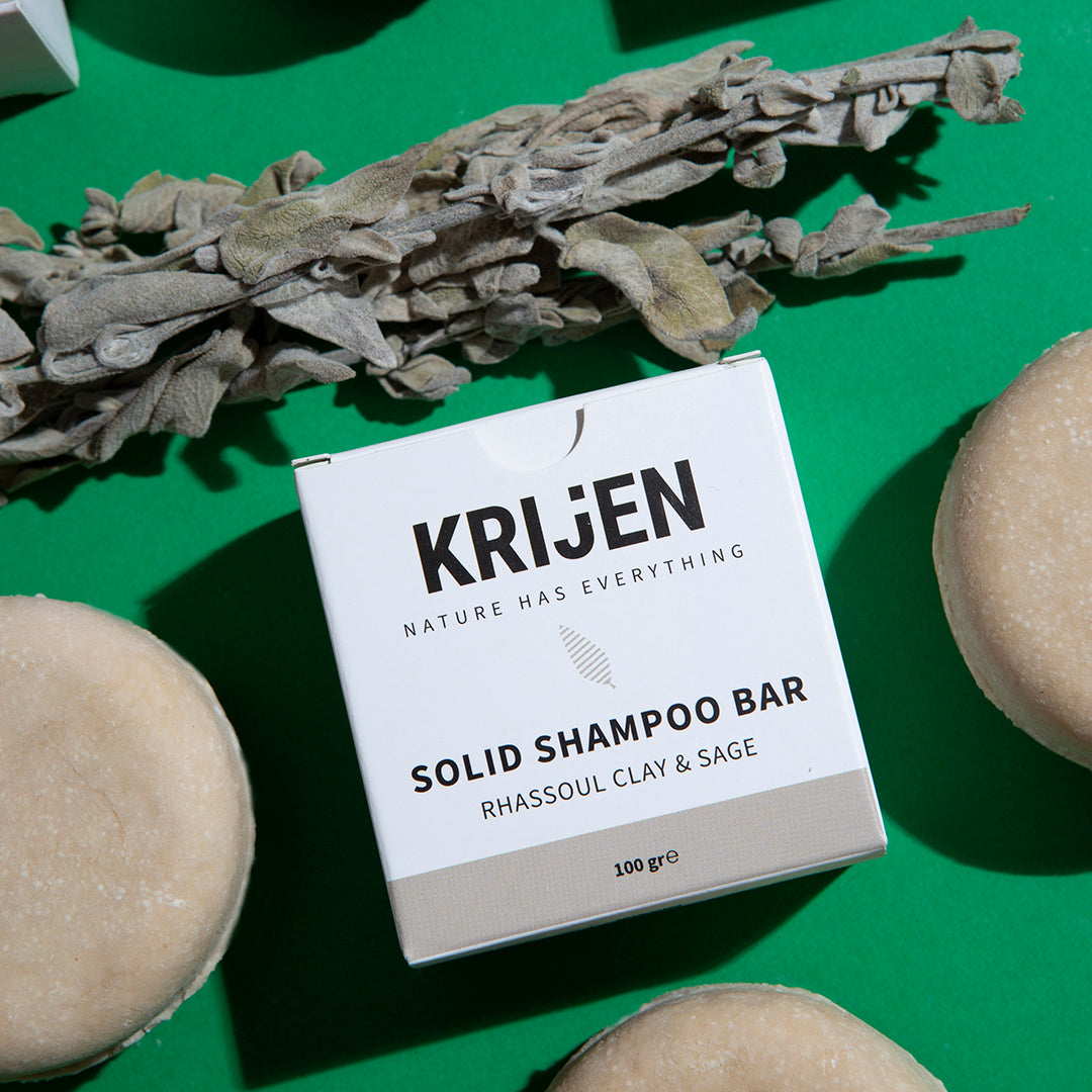 Rhassoul & Sage Shampoo Bar 100 Gr