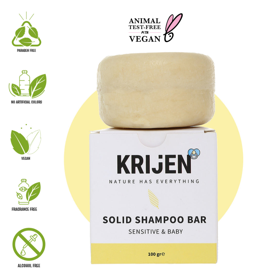 Gevoelige & Baby Shampoo Bar 100 Gr