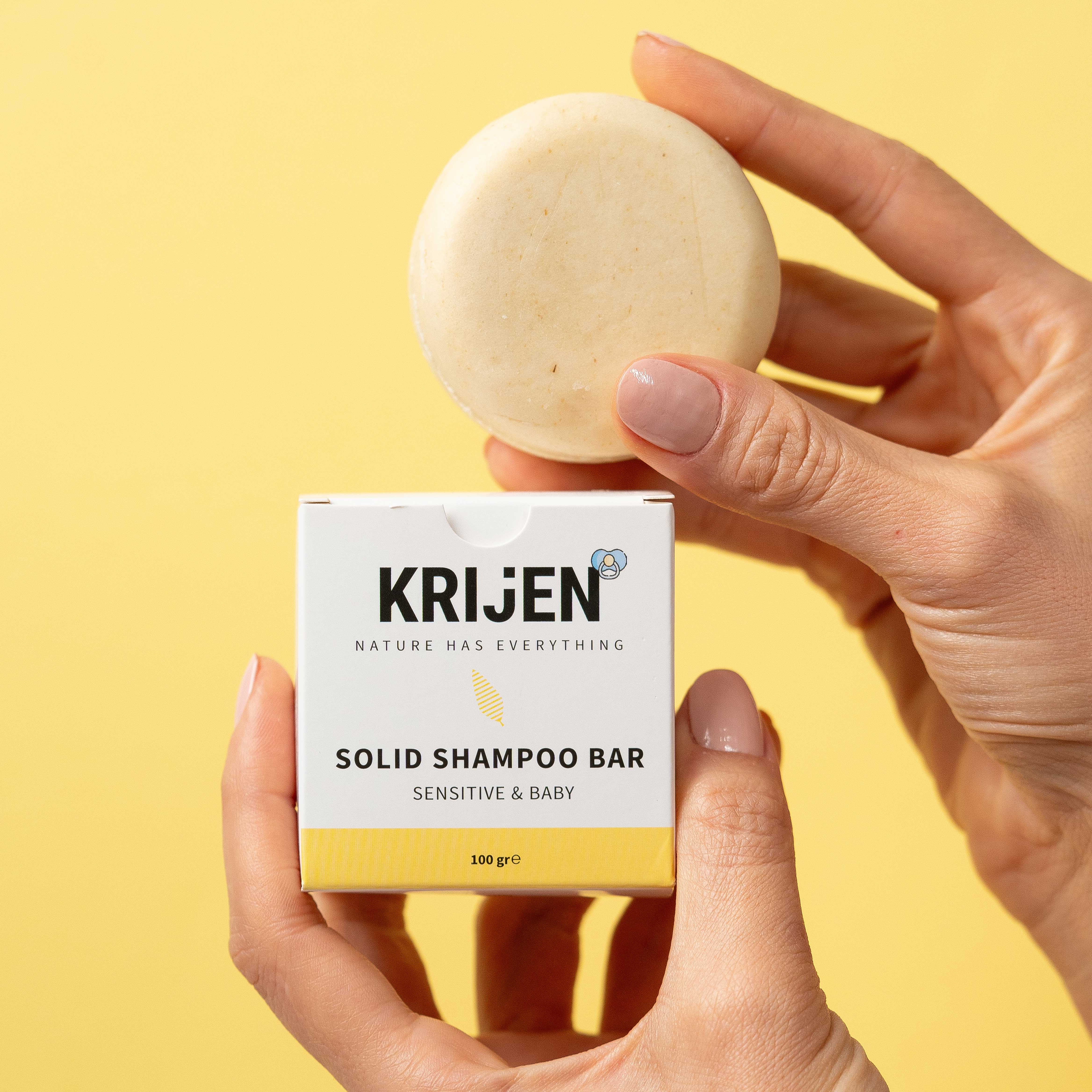 Gevoelige & Baby Shampoo Bar 100 Gr
